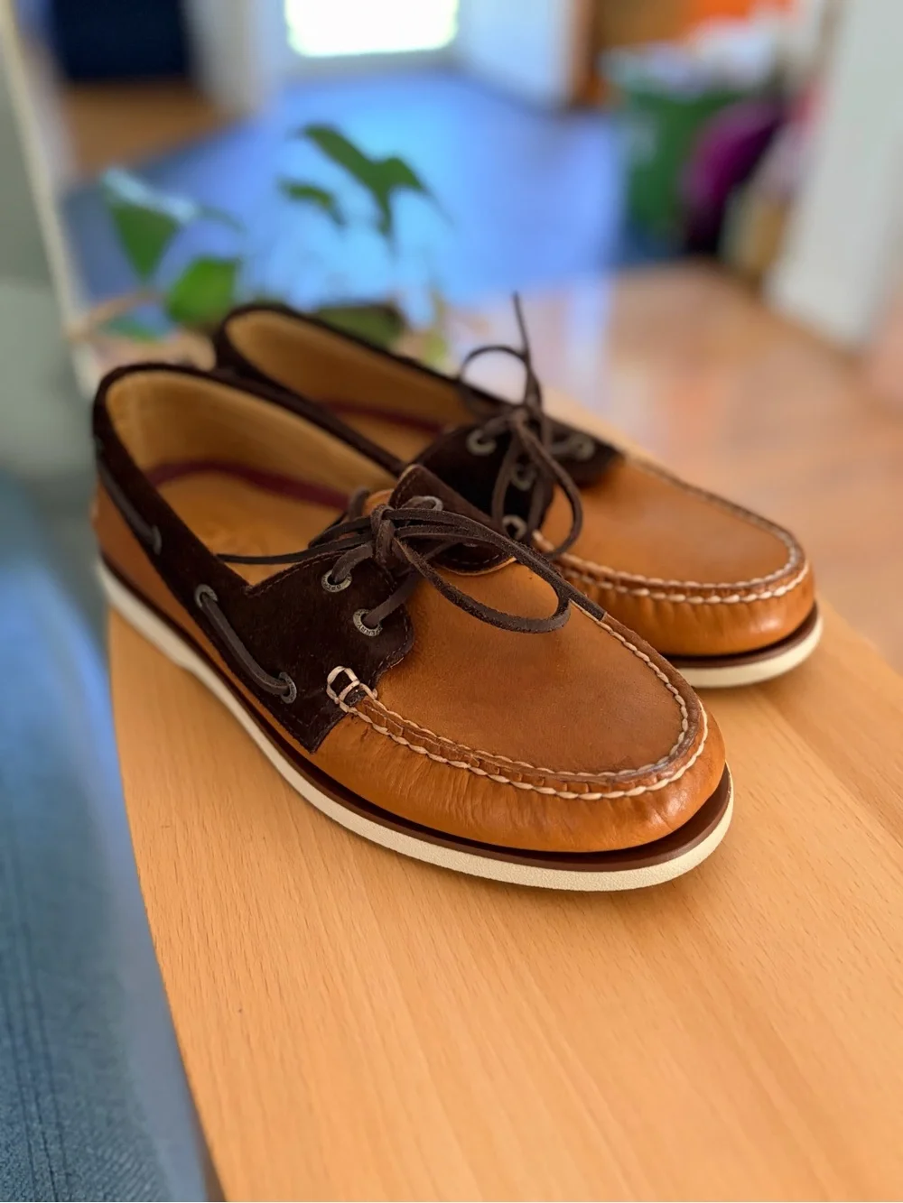 Sperry Gold Cup Authentic Original 2-Eye Boat Shoe sz 8 Brown Leather Boat Shoes